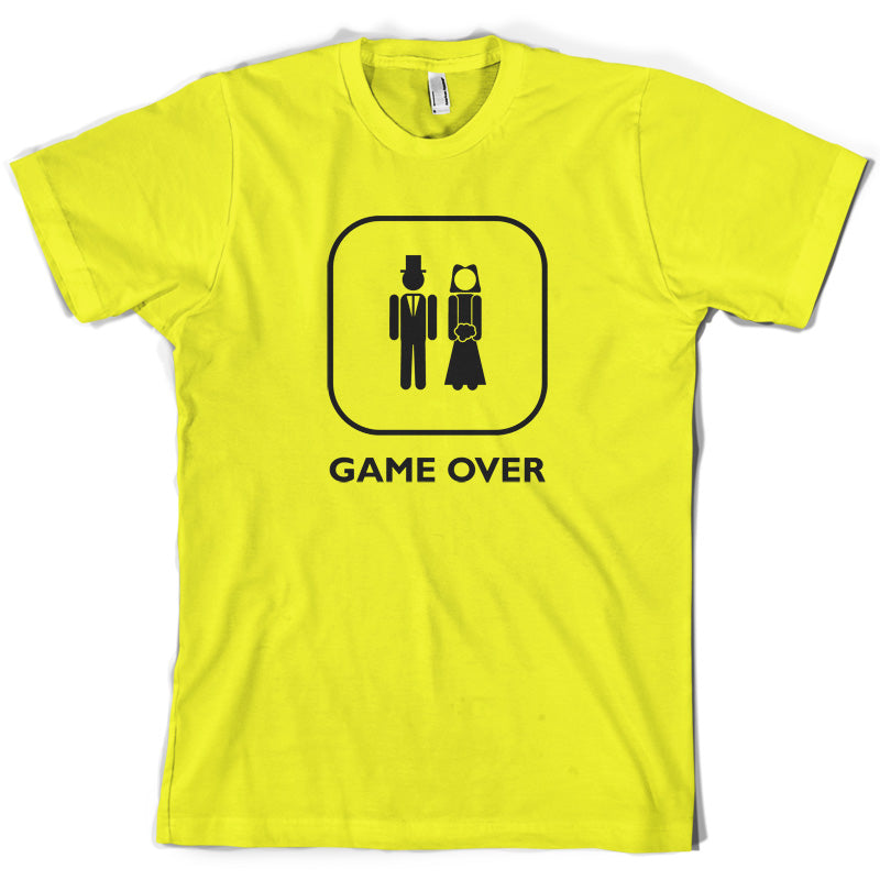 Game Over Wedding T Shirt