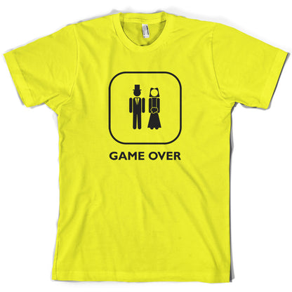 Game Over Wedding T Shirt