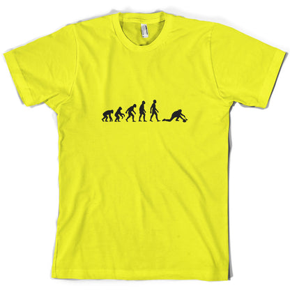 Evolution Of Man Curling T Shirt