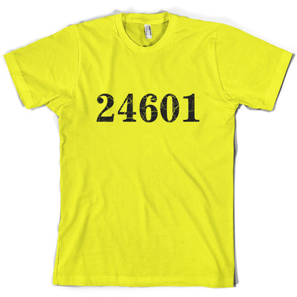 24601 Prison Number T Shirt