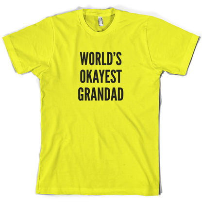 World's Okayest Grandad T Shirt