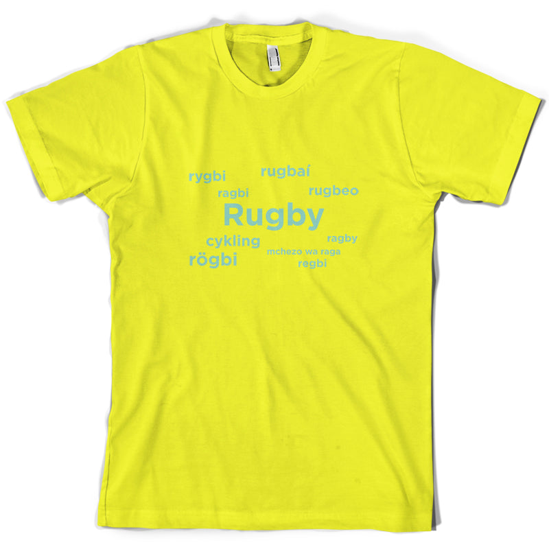 Rugby Languages T Shirt