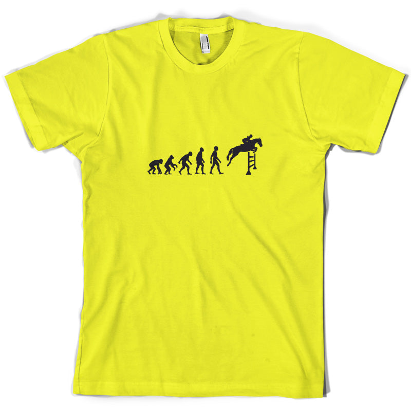 Evolution Of Man Show Jump T Shirt