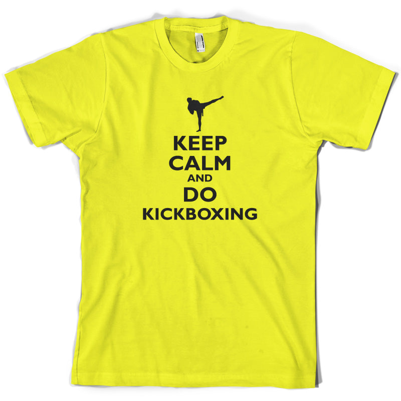 Keep Calm and Do Kickboxing T Shirt