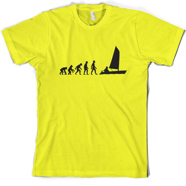 Evolution of Man Sailor / Sailing T Shirt