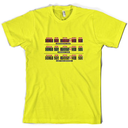 Deloreon Time Machine Circuits T Shirt