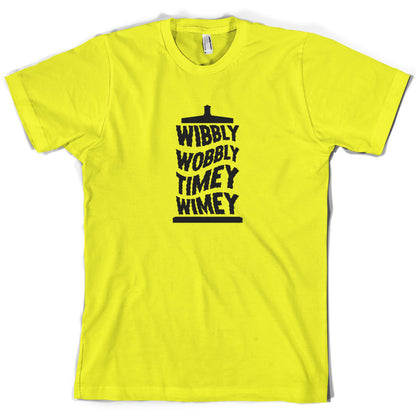 Wibbly Wobbly Timey Wimey T Shirt