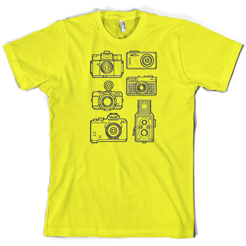 Vintage Cameras T Shirt