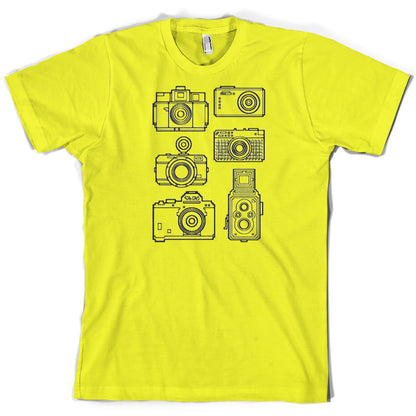 Vintage Cameras T Shirt