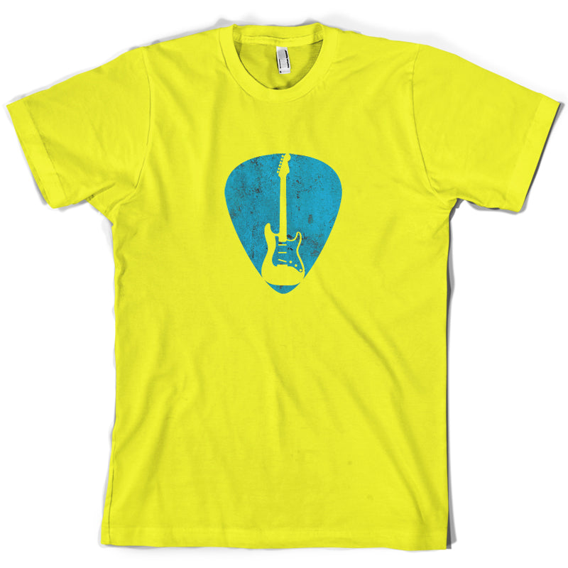 Guitar Pick Full Silhouette T Shirt