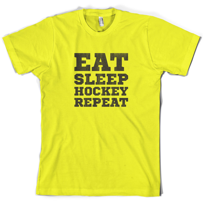 Eat Sleep Hockey Repeat T Shirt