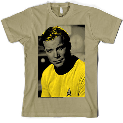 'Halftone' Kirk Star Trek T Shirt