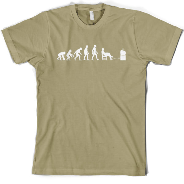 Evolution of Man Gamer T shirt