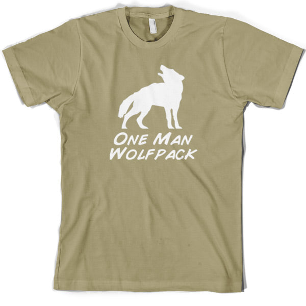 One Man Wolfpack T Shirt