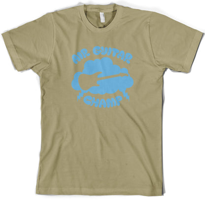 Air Guitar Champ T Shirt