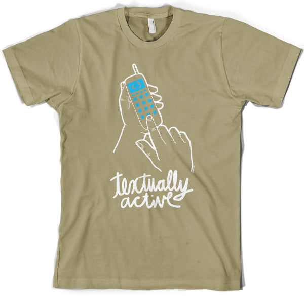 Textually active T Shirt