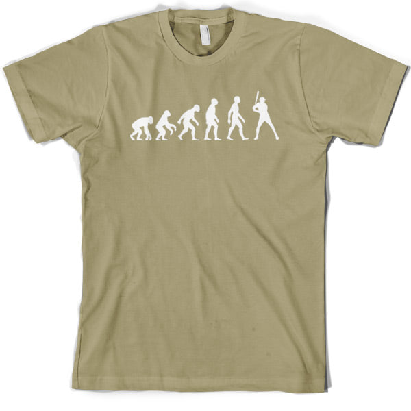 Evolution of Man Baseball T Shirt