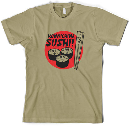 Konnichiwa Sushi T Shirt