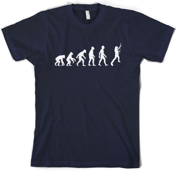 Evolution of Man Guitar T Shirt