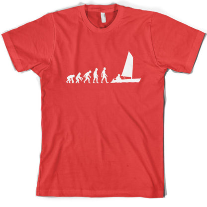 Evolution of Man Sailor / Sailing T Shirt