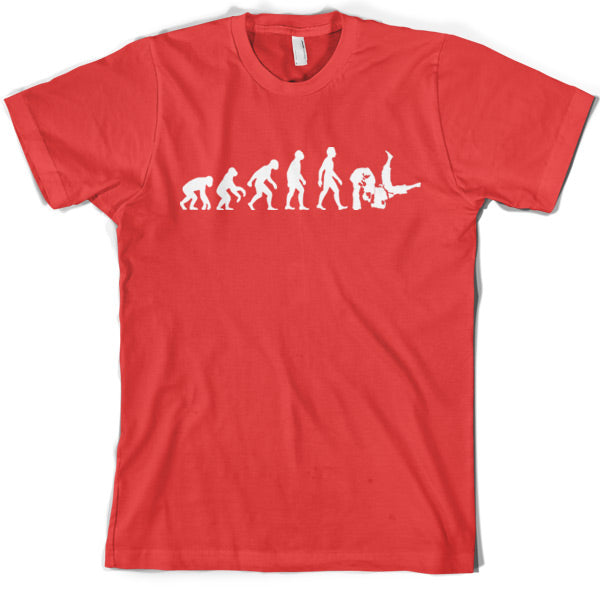 Evolution of Man Judo T shirt