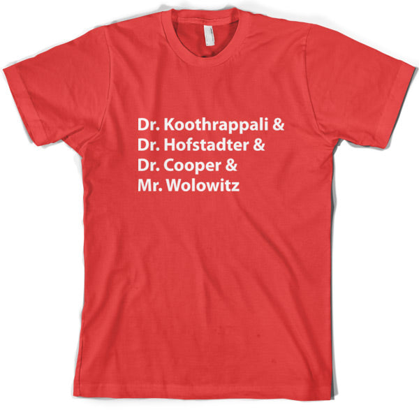 Dr Dr Dr Mr T Shirt