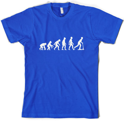 Evolution of Man Scooter Rider T Shirt