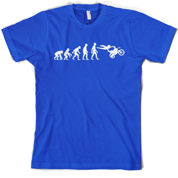 Evolution of Man Motocross T Shirt