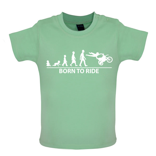 Born to Ride Baby Moto-x T Shirt