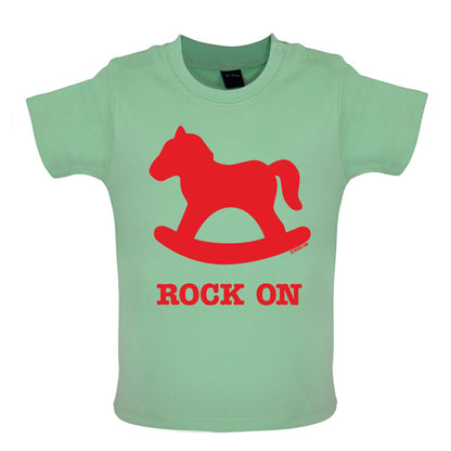 Rock on Baby T Shirt