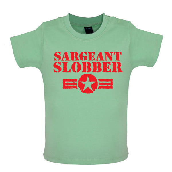 Sargeant Slobber Baby T Shirt