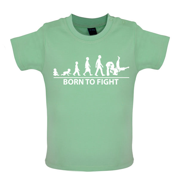 Born to Fight Baby Judo T Shirt