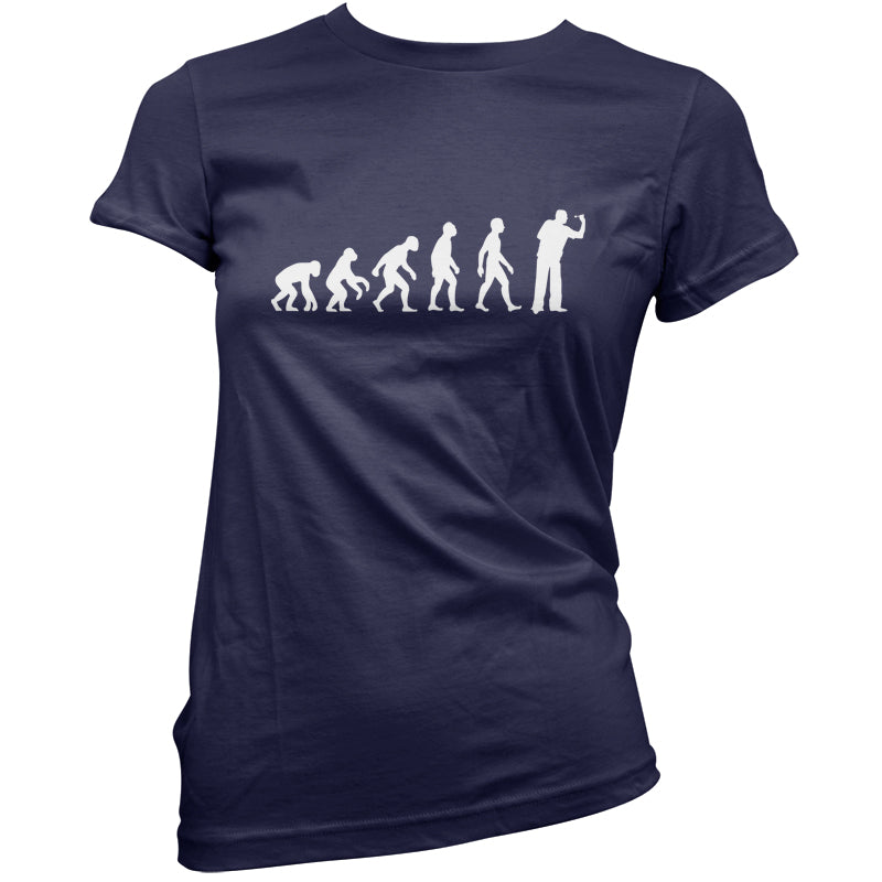 Evolution of Man Darts T Shirt