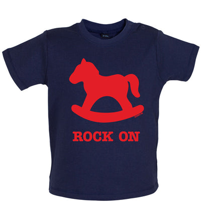 Rock on Baby T Shirt