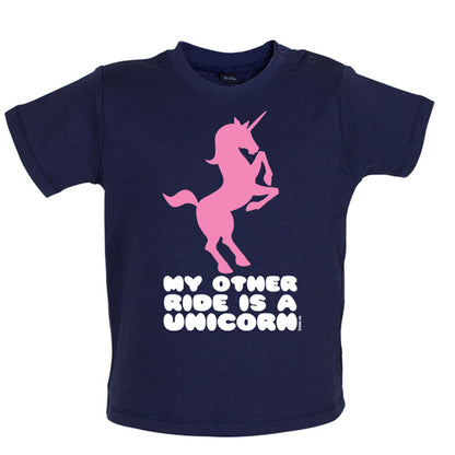 My other ride is a Unicorn Baby T Shirt