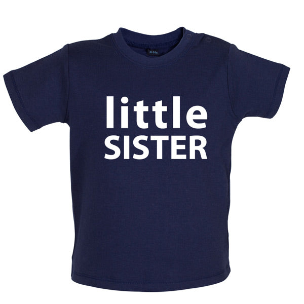 Little Sister Baby T Shirt