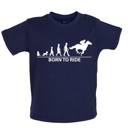 Born to Ride Baby Horse riding T Shirt