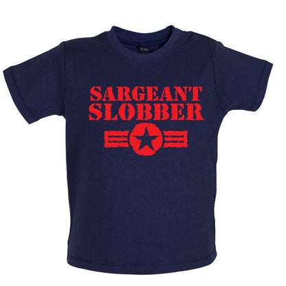 Sargeant Slobber Baby T Shirt