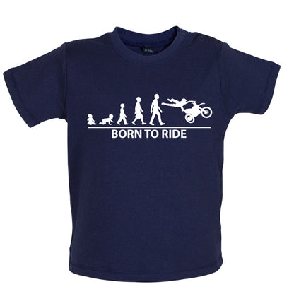 Born to Ride Baby Moto-x T Shirt