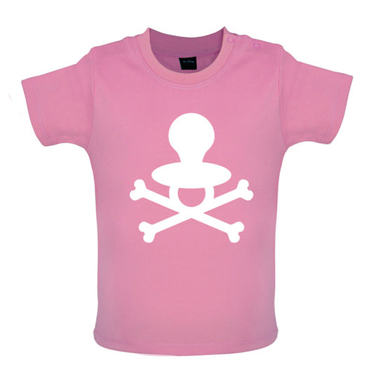 Dummy Crossed Bones Baby T Shirt