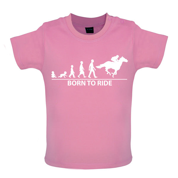 Born to Ride Baby Horse riding T Shirt