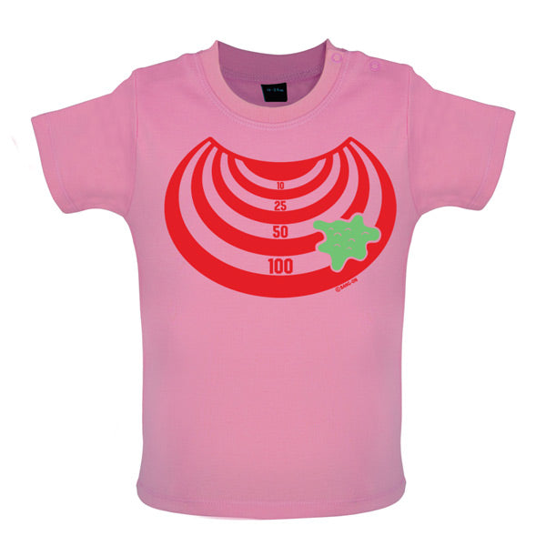 Sick and Slobber Target Baby T Shirt