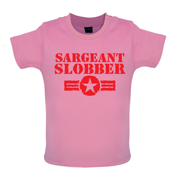 Sargeant Slobber Baby T Shirt