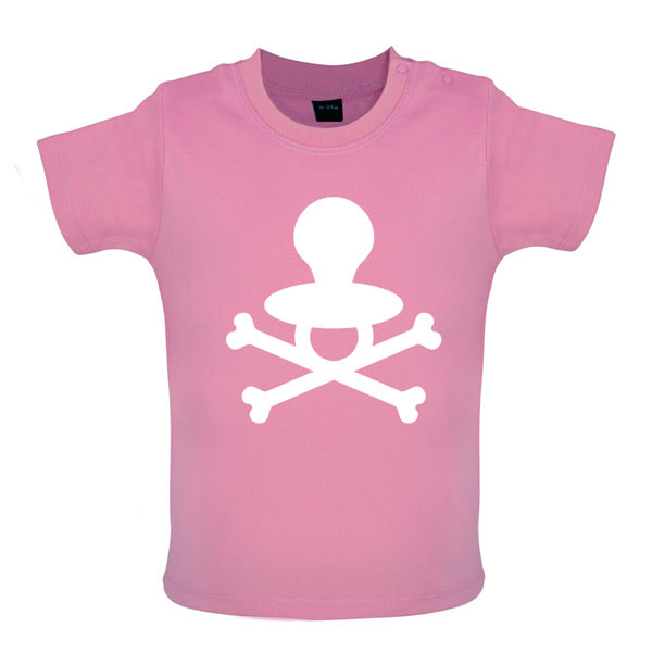 Dummy Crossed Bones Baby T Shirt