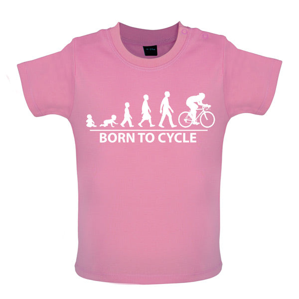 Born to ride  Baby Cycling T Shirt