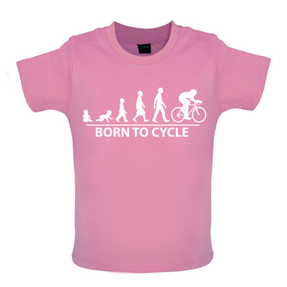 Born to ride  Baby Cycling T Shirt