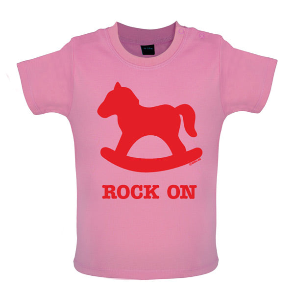 Rock on Baby T Shirt