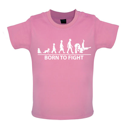 Born to Fight Baby Judo T Shirt