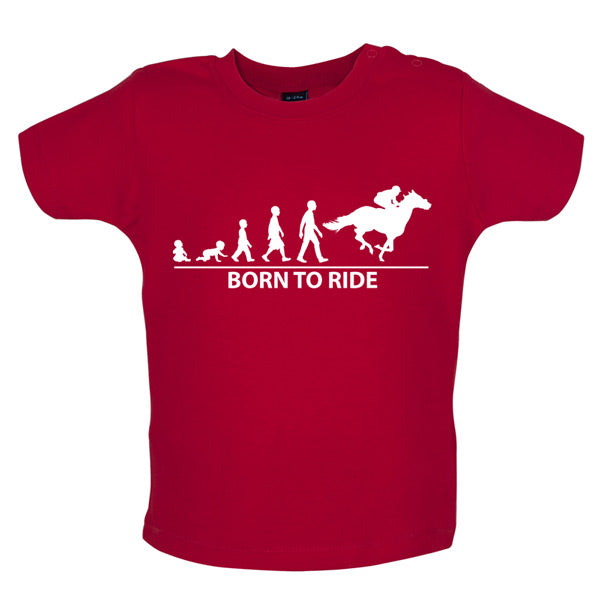 Born to Ride Baby Horse riding T Shirt