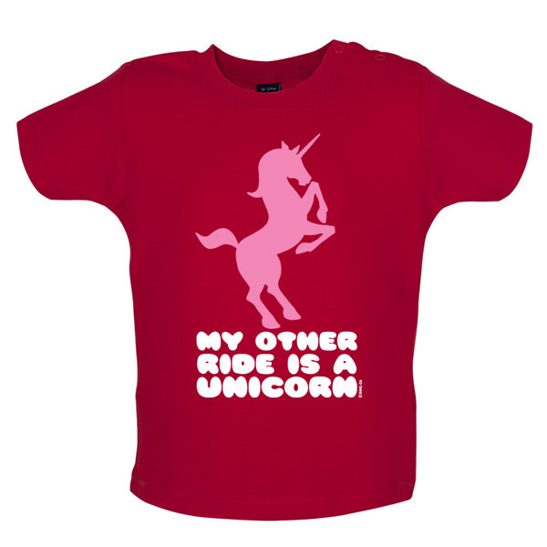 My other ride is a Unicorn Baby T Shirt